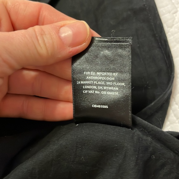 Anthropologie Berbera Boho Embroidered Beaded Crop Top Vanessa Virginia Small - Picture 10 of 10